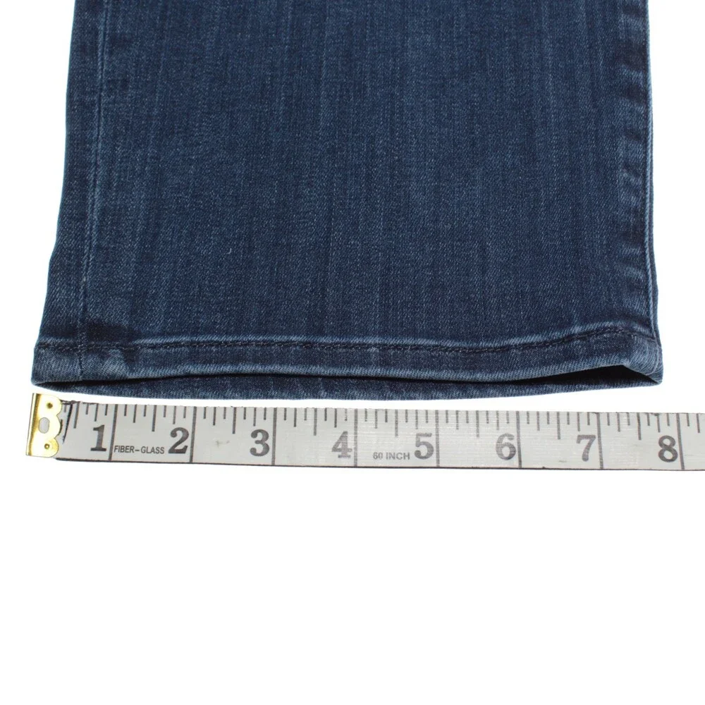 34 Heritage NWT Mid-Rise Straight Leg Jeans Size 42 x 34 US in Blue Cotton Blend